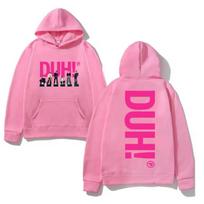 KPOP P1Harmony DUH Albumas Juokingas Džemperis Hip Hop Grafinis Megztinis 90-ųjų Vintage Gatvės Drabužiai Harajuku Sportinis Kostiumas Y2K Drabužiai M pink