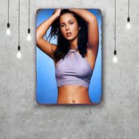 Cheryl Cole Klasikinis Plakatas Rūdyto Metalo Lentelė Retro Dekoratyvinė Lėkštė Baras Vyro Urvas Garažas Klubas Metalo Ženklas Sienos Dekoracija 20x30cm（7.8x11.8inch） black