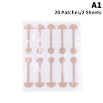 20-100Pcs Dumbbell Nose Tip Patch Elastic Skin Color Disposable Contouring Corrective Nose Strips Thin Nasal Beauty Nose Sticker white
