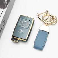 4/5 Buttons Keyless Keychain Protector For Toyota Previa Estima Isis Alphard Vellfire Noah Voxy Fashion Tpu Car Key Case Cover gray
