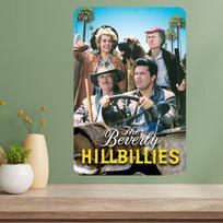 Beverly Hillbillies Metalinis TV laidos plakatas 20x30cm（7.8x11.8inch） white