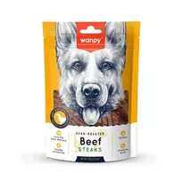 Wanpy skanėstas šunims, jautienos kepti kepsniukai, 100g