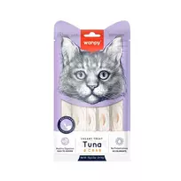 Wanpy Creamy treats skanėstas katėms, su tunu ir krabais, 70 g (5x14g)