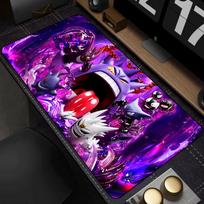 Pelės padėklas Nešiojamojo kompiuterio Japonijos Anime Violetinis Vaikas Pelės padėklas PC G-gengar Didelis Klaviatūros kilimėlis Didelis P-pokemonS Žaidimų priedai Stalo kilimėlis 30cmx60cm purple
