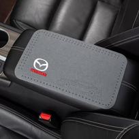 Automobilio sėdynės porankio dėžės apsauginis paminkštinimas, laikymo dėžės dangtelio padas, skirtas Mazda 2 3 6 5 Atenza CX3 CX5 MX5 CX7 Axela CX30 CX90 CX60 CX50 pilka spalva