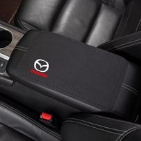 Automobilio sėdynės porankio dėžės apsauginis paminkštinimas, laikymo dėžės dangtelio padas, skirtas Mazda 2 3 6 5 Atenza CX3 CX5 MX5 CX7 Axela CX30 CX90 CX60 CX50 juoda