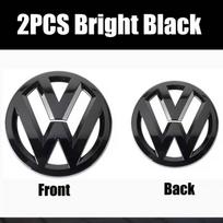 Automobilio priekinių grotelių emblema VW POLO GOLF 5 6 7 7.5 8 MK5 MK6 MK7 MK8 WERGH6 Passat CC Galinio bagažinės dangčio dangteliai Logotipas Automobilio aksesuarai Ratlankio dangtelis 2017-2020 Arteon