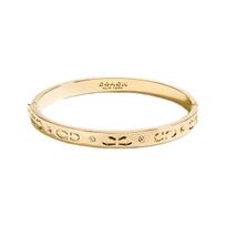 COACH Žalvariniai Apyrankės Moteriškos Aukso / Rožinio Aukso (Unisex) Apyrankės F59083 Size: F Package: 1 beige