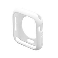 Candy Soft silikoninis dėklas, skirtas Apple Watch 8 7 6 Se 5 4 8Ultra 45mm 42mm 38mm Protection Iwatch serijos dangtelis 44mm 40mm 41mm buferis 45mm white
