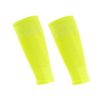 Football Socks Adult Long Tube Pressure Leg Cover Leg Guard Board Children'S Knitted Leg Guard Socks Sweat-Absorbing Breathable Bottomless Socks children's style yellow