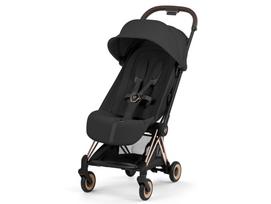 Sportinis vežimėlis Cybex Coya Style vežimėlis Sepia Black, Rosegold frame