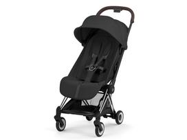 Sportinis vežimėlis Cybex Coya Style vežimėlis Sepia Black, Chrome frame