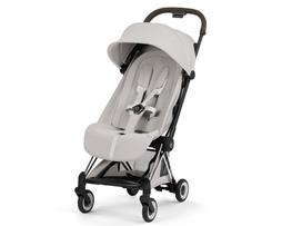 Sportinis vežimėlis Cybex Coya Style vežimėlis City Grey, Chrome frame