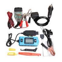 Professional Car Battery Leakage Tester with Blue Backlight LCD Screen 0.01 to 19.99A for Auto Circuit Diagnosis 1 black