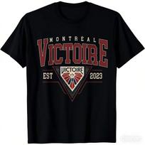TShirt Déquipe De Hockey Sur Glace Féminin PWHL Montréal Victoire Athletic Grace 2026  Col Rond M brown