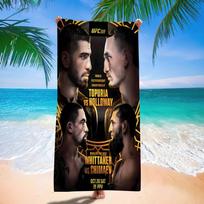 U-Ultimate Fighting Championship UFC Mikropluošto Paplūdimio Rankšluostis Greitai džiūstantis Minkštas Jogos Plaukimo Kurorto Alpinizmo Rankšluostis 30x30cm blue