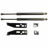 for Toyota Vitz Yaris Vios XP130 XP150 2011-2023 Front Bonnet Hood Modify Gas Struts Lift Support Rod Shock Damper Prop Absorber Normal black black