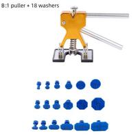 Car Dent Puller Paintless Suction Cup Lifter Repair Tools Kit Auto Body Dent Removal Kit For Auto Hail Dent Removal Workshops blue