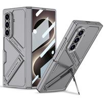 For Samsung Galaxy Z Fold 8 Ultra phone case with central hinge magnetic full-cover case and integrated screen protection Galaxy Z Fold8 Ultra gray
