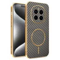 For Honor Magic 7 7 Pro 7 RSR 7 Lite  electroplated carbon fiber magnetic fingerprint-resistant shockproof phone case For Magic 7 ruda