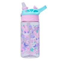 Smiggle Šiaudelis Vandens Buteliukas Vaikams Didelės Talpos Vandens Puodelis Studento Termosas Animacinis Silikoninis Šiaudelis Nevarvantis 500ml 401ml (inclusive)-500ml (inclusive)