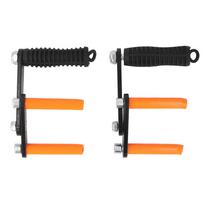 2Pcs Plywood Carrier Tool Panel Lifting Multifunction Glass Drywall Carrying Tool Handle Carry Load Lifter Puller Black