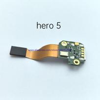 For Gopro hero 5 6 7 8 9 10 11 12 Max USB Interface Charging Data Sync Port with Flex Cable Action Camera Replacement Part Bundle1 gray