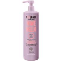 Noughty Wave Hello Curl Defining Shampoo šampūnas garbanotiems ir banguotiems plaukams su ryžių vandeniu ir juodųjų avižų ekstraktu, 1 l