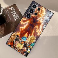 Dragon Ball Anime Vegeta Case for Samsung Galaxy S26 Ultra Note 20 8 9 10 S23 S25 Plus S21 FE S20 Ultra S24 S10 S9 Funda Phone Galaxy S20 Ultra brown