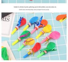 Golden Silk Balloon Whistles - Party Supplies & Clown Props for Kids' Educational Toys gray