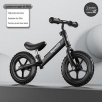 Kids' 2-in-1 Balance Bike: No-Pedal Bicycle & Walking Toy for Ages 1-6 gray