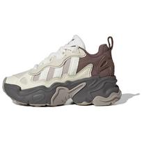 Adidas Originals Ozthemis Neslystantys Atsparūs dilimui Žemi Sportbačiai Moteriški Balti Rudi JP8043 36 white