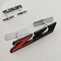 3D Metal Logo Z71 Emblem Car Front Grille Badge Trunk Sticker For Chevrolet Tahoe Colorado Cheyenne Chevy Silverado Accessories lu2 90mm