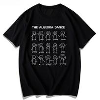 Algebra Dance Math Equations T-Shirt M black