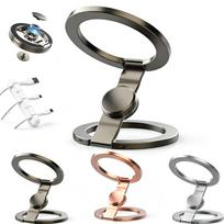 Double-Sided Magnetic Phone Mount Holder for Smartphones One Size gray