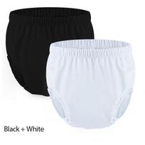 Reusable Incontinence Underwear Adults Men Women Cotton Absorbent Briefs Washable Leak-Proof Panties XS 1.5-2.1 ft, 50-70 lbs