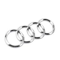 ABS Automobilio Priekinės Variklio Dangčio Grotelės Galinio Bagažinės Emblema Ženklelis Automobilio Lipdukas Audi A3 A4 A4L A5 A6 A6L A7 A8L Q2L Q3 Q5 Q7 TT Automobilio Stilius Rear 192mm