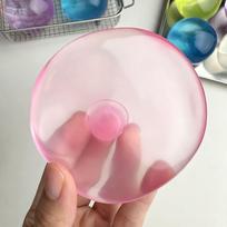 High Transparency Moldable Coconut Oil Handmade Ball, Squishy Balls Squeeze Toy Stress Relief Funny Gift rožinė