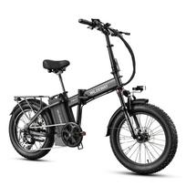 WILDEWAY FW11 Sulankstomas elektrinis dviratis su 48V 35Ah ilgo nuotolio baterija juoda