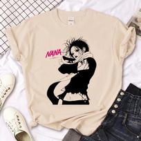 Nana marškinėliai moterims T-shirt mergaitei dizainerio komiksai juokingi drabužiai 6XL black