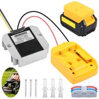 20V to 12V Step Down Converter for Dewalt 20V Battery 120W DC Voltage Regulator with Over-Discharge Protection for DIY RC ToyCar