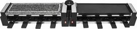 Clatronic raclette grilis 2 viename su akmens ir grilio plokštėmis, 1200 W, RG 3678