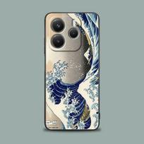 Phone Case for Xiaomi Redmi 15C 14C 12C 13C 4G Redmi Note 15 14 13 12 11 10 Pro Plus 12S Cover The Great Wave Katsushika Hokusai Redmi 12 gray