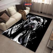 3D Spausdinimas ABKC Kambario Dekoras Juodas Kilimas Minkšti Kilimai Valgomajam Svetainei Žaidimų Kambariui Grindų Dekoras Neslystantys Kilimėliai Pristatymas Kitą Dieną 40x60cm white