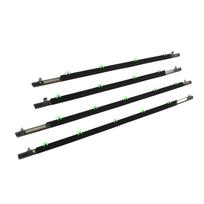 4 vnt. automobilio lango apdailos juostelė 72450 SWA A01 Sandarinimo juosta CR‑V 2007–2011 m. black