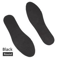 Leather Half Insoles For Women High Heels Ultra Thin Self Adhesive Non Slip Breathable Sweat Absorbing Shoe Inserts black