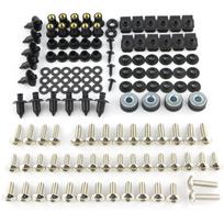 Fit For Suzuki GSF 650 GSF750 GSF1200 GSF1250 Bandit GW250F KATANA 600 750 Complete Fairing Bolts Kit Screw GSF650  05-16 Silver