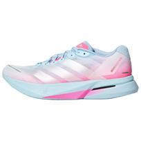 Adidas Adizero Boston 13 Bėgimo Bateliai Unisex Žemi Sniego Kristalo Mėlyni/Balti Metaliniai/Ryškiai Rožiniai LB8525 37⅓