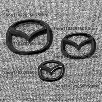 Mazda MX5 blizgios juodos ABS priekinės grotelės emblema, galinės bagažinės raidės Lipdukas, skirtas Mazda MX-5 Miata NC ND Logotipas Aksesuarai MX5 ND
