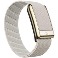 Suitable for Whoop 5.0 MG Wristband Strap Nylon Woven Elastic MG Sports Replacement Strap with Shiny Rose Gold Strap Band For Whoop MG gray